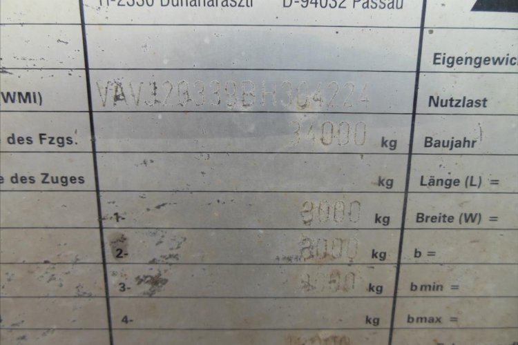 Schwarzmüller W103, COIL MULDE návěs pro nákladní