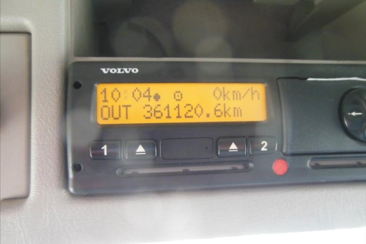 Volvo FM 410, 6x2, sklápěč S3, Hiab 211