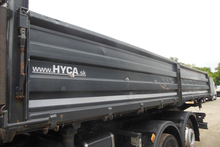 Volvo FM 410, 6x2, sklápěč S3, Hiab 211