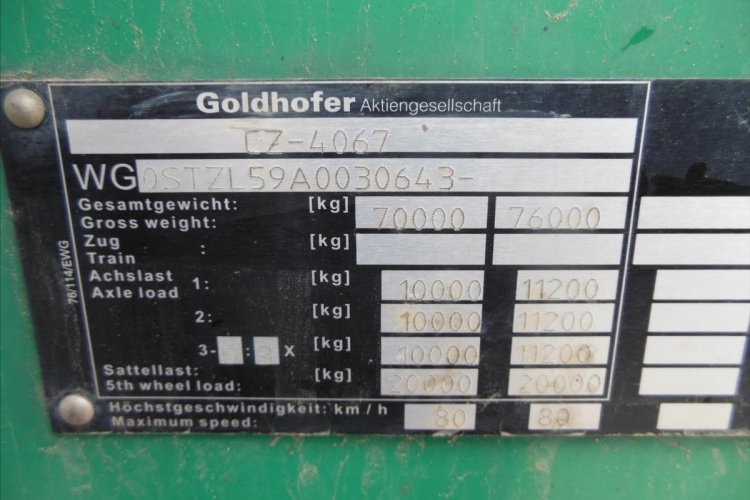 Goldhofer STS-L 5-54/80, Teleskop 7m, 4