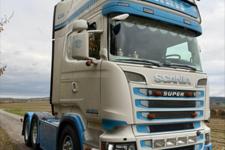 Scania R500, V8, 6x2, Retarder, Nezávislá klima