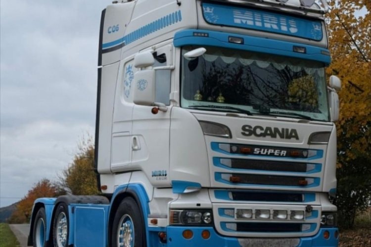 Scania R500, V8, 6x2, Retarder, Nezávislá klima