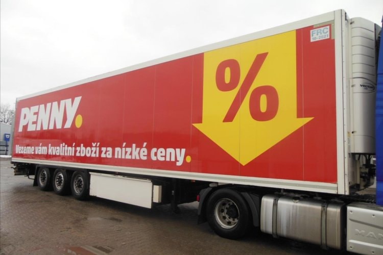 Krone SD, COOL LINER, Dvoupatro návěs pro nákladní