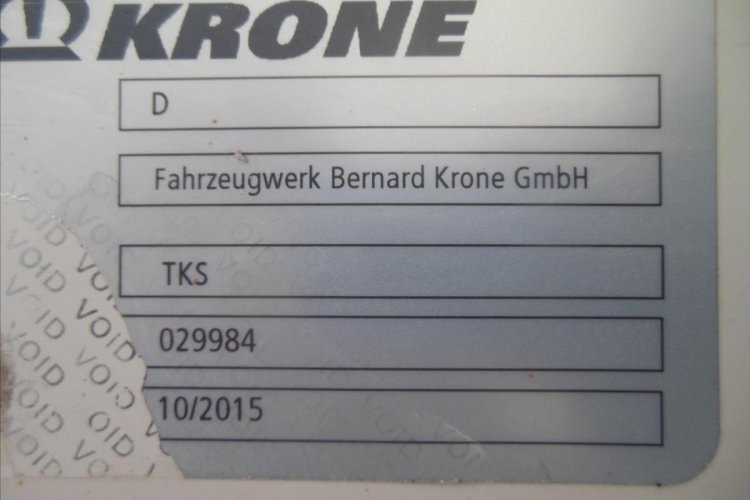 Krone SD, COOL LINER, Dvoupatro návěs pro nákladní