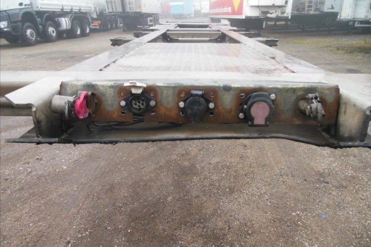 Fliegl SDS 380, GOOSENECK, BPW návěs pro nákladní