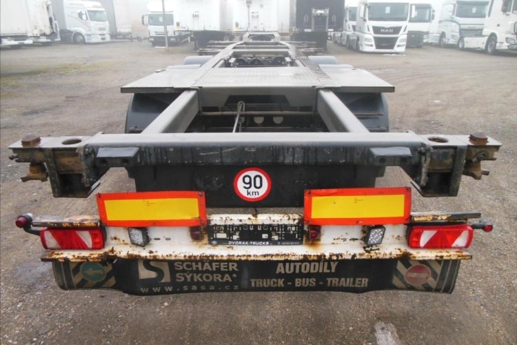 Fliegl SDS 380, GOOSENECK, BPW návěs pro nákladní