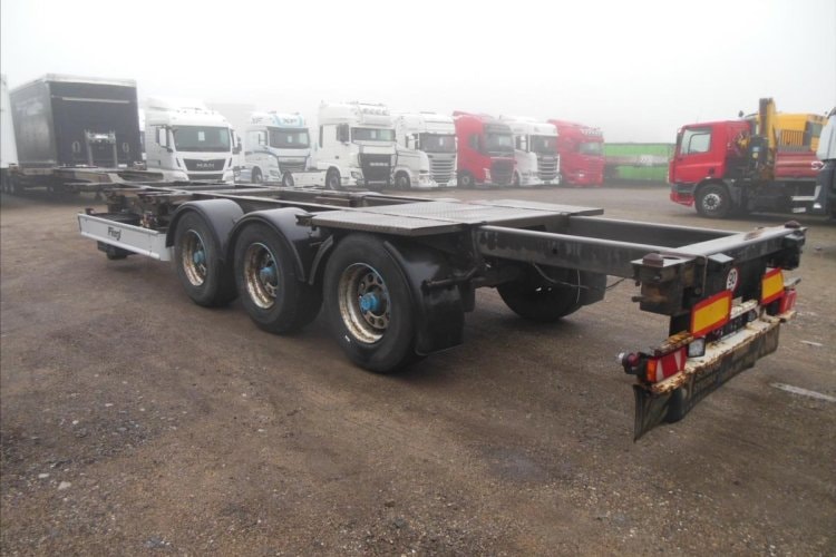 Fliegl SDS 380, GOOSENECK, BPW návěs pro nákladní