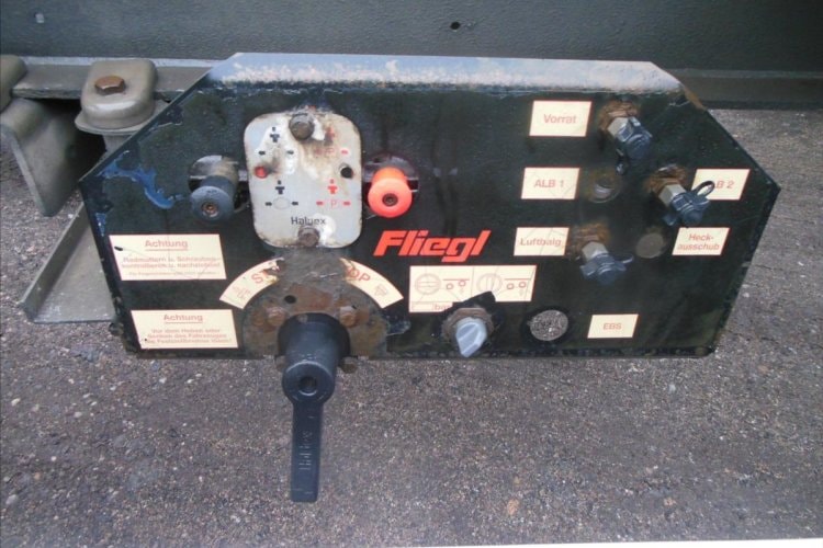 Fliegl SDS 380, GOOSENECK, BPW návěs pro nákladní