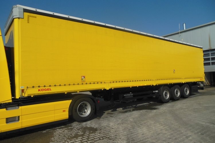 Kögel SN24, ADR, Bočnice, Přizvedávání stropu