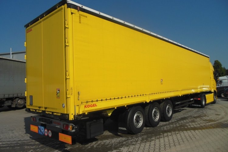 Kögel SN24, ADR, Bočnice, Přizvedávání stropu