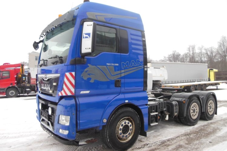 Man TGX 33.580, 6x4, Retarder, Hydraulika, Souprava 120 TUN!!!