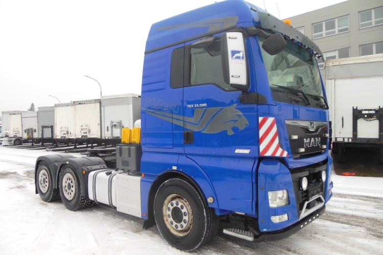 Man TGX 33.580, 6x4, Retarder, Hydraulik, Anhänger 120 TONNEN!!!
