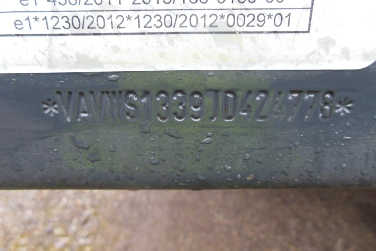 Schwarzmüller SPA 3/E, COIL MULDE, SAF, Zvedací náprava