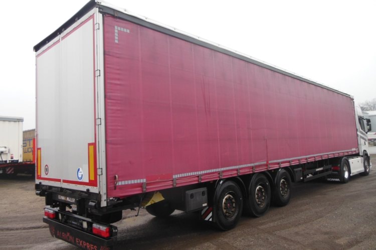 Schwarzmüller SPA 3/E, COIL MULDE, SAF, Zvedací náprava