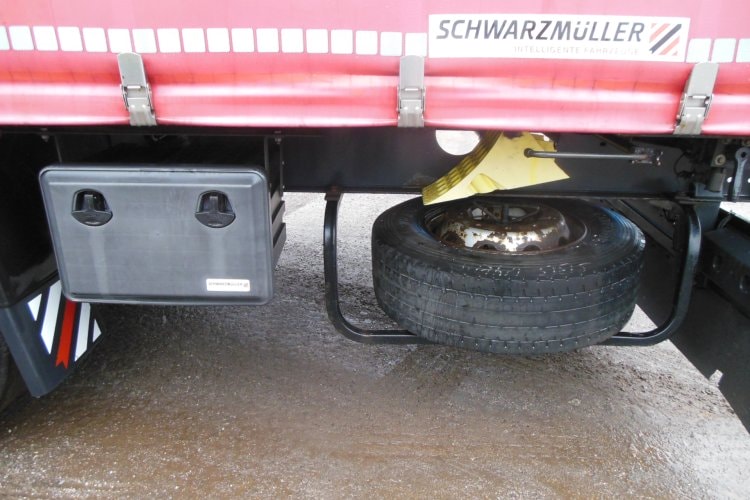 Schwarzmüller SPA 3/E, COIL MULDE, SAF, Zvedací náprava