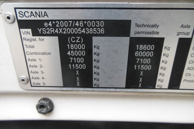 Scania R 410, Standart, Retarder