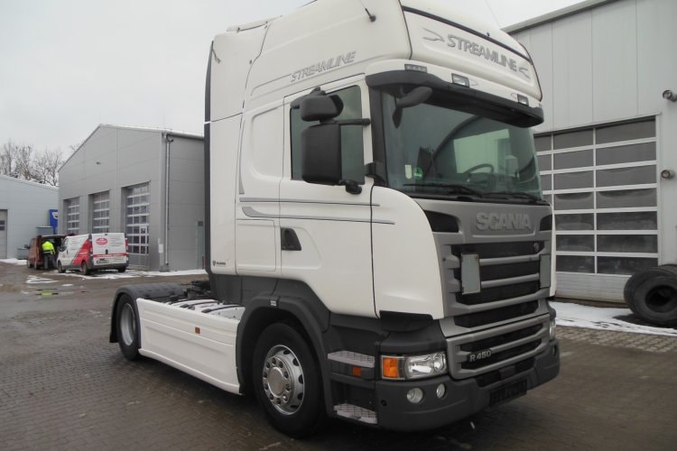 Scania R450, Retarder, Nezávislá klima, Hydraulika, Komplet vzduch!