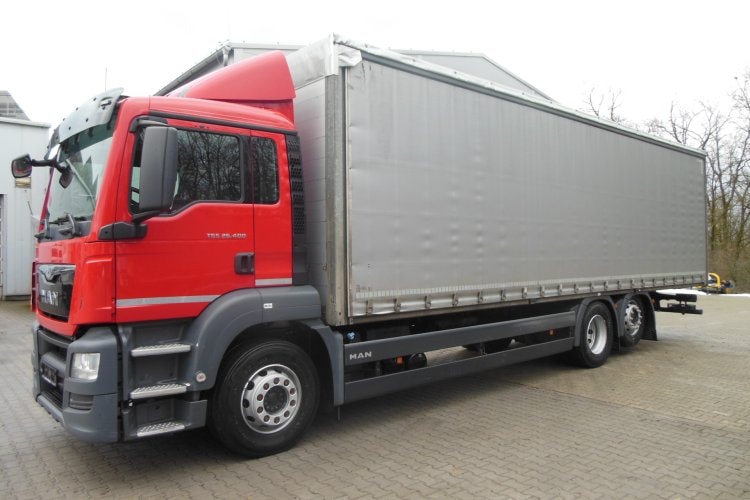 Man TGS 26.400, 6x2, Pritsche 9,21m = 23 Paletten, ORIGINAL 141.997 KM!!!