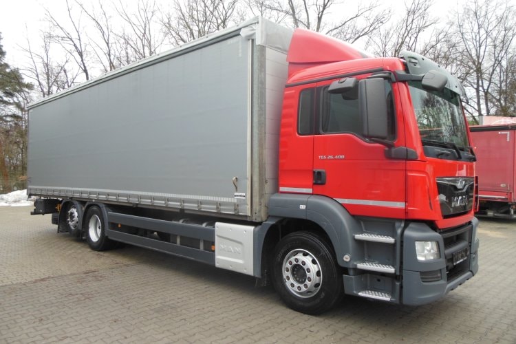 Man TGS 26.400, 6x2, Pritsche 9,21m = 23 Paletten, ORIGINAL 141.997 KM!!!