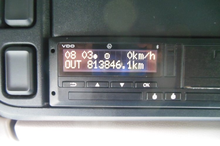 Daf XF 106.480 SSC, LowDeck, Nezávislá klima, Nové tacho GEN2