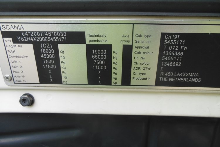 Scania R450, Standart, Retarder, BEZ EGR!