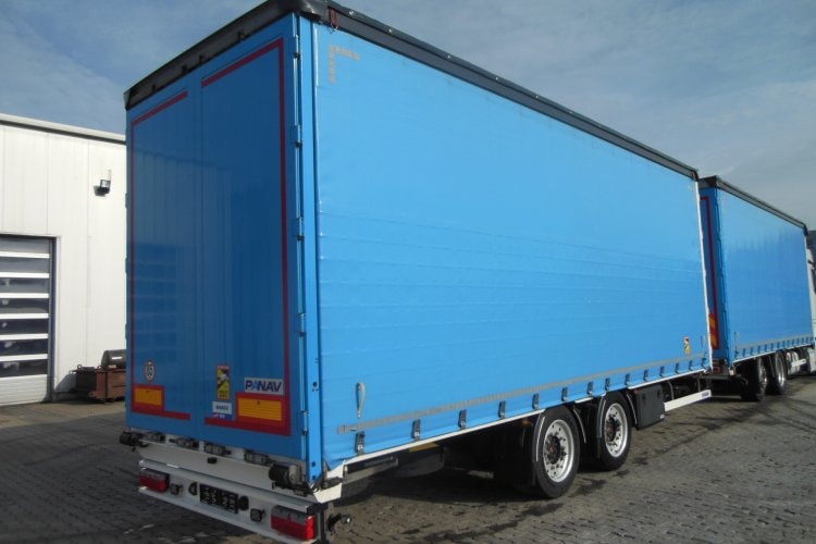 Mercedes Benz Actros 2553, 6x2, Průjezdná souprava 120m3, TOP STAV!!