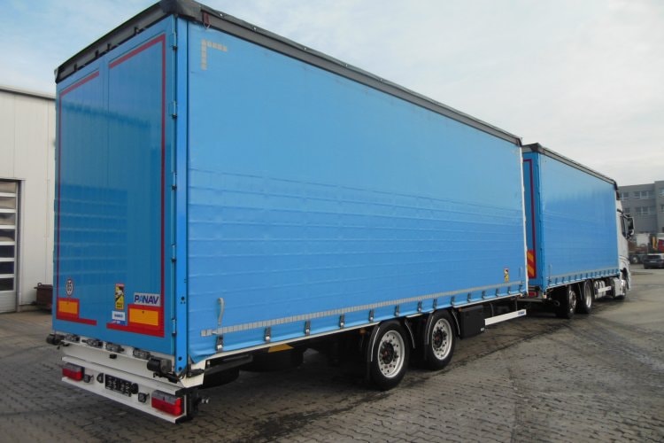 Mercedes Benz Actros 2553, 6x2, Průjezdná souprava 120m3, TOP STAV!!