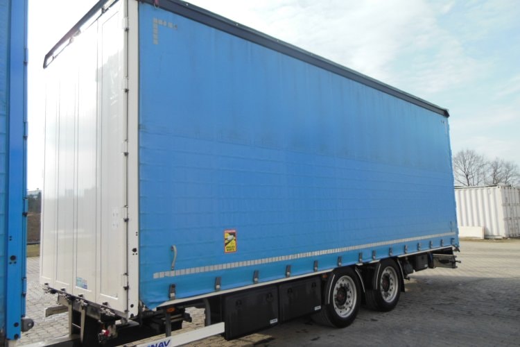 Mercedes Benz Actros 2553, 6x2, Průjezdná souprava 120m3, TOP STAV!!