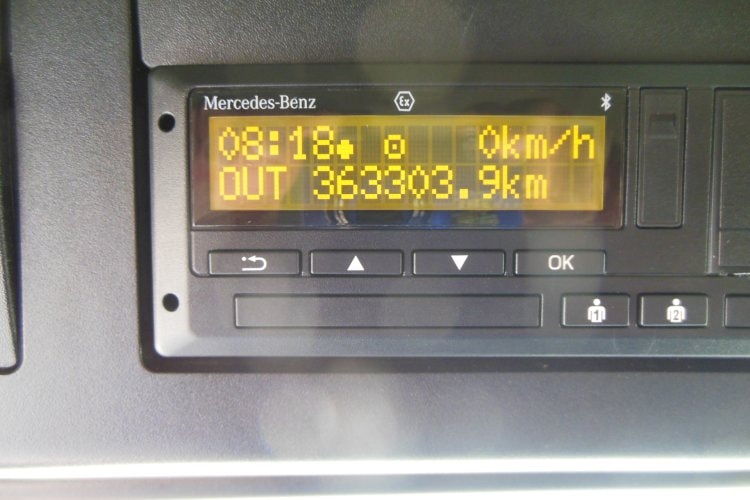 Mercedes Benz Actros 2553, 6x2, Průjezdná souprava 120m3, TOP STAV!!