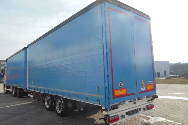 Mercedes Benz Actros 2553, 6x2, Průjezdná souprava 120m3, TOP STAV!!