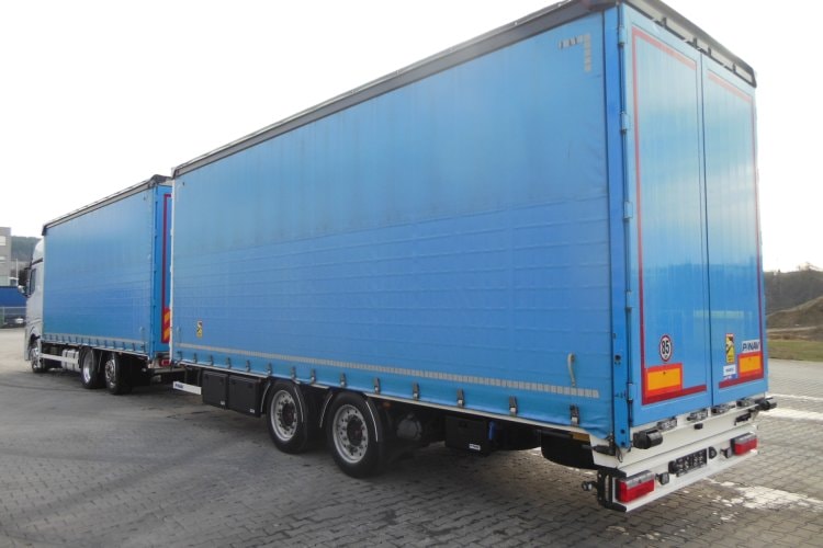 Mercedes Benz Actros 2553, 6x2, Průjezdná souprava 120m3, TOP STAV!!