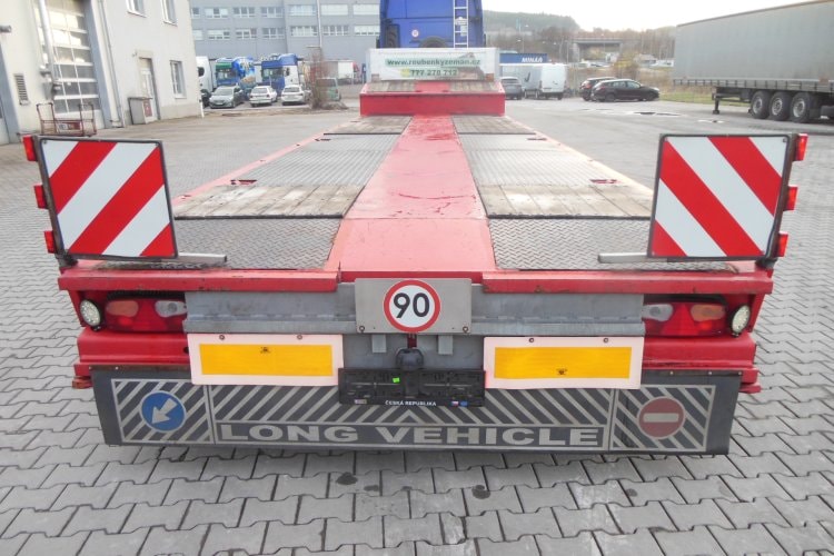 Kässbohrer LB3, Roztahovací o 6m, Zvedací + Natáčecí náprava