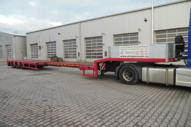 Kässbohrer LB3, Roztahovací o 6m, Zvedací + Natáčecí náprava