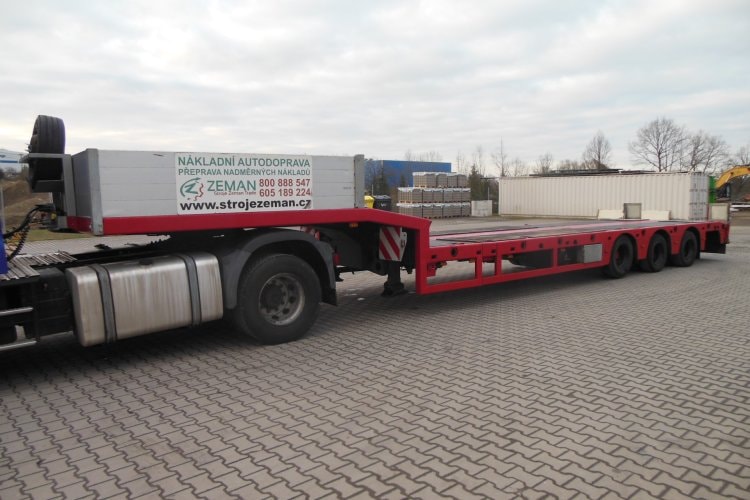 Kässbohrer LB3, Roztahovací o 6m, Zvedací + Natáčecí náprava