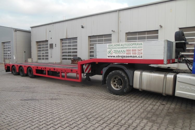 Kässbohrer LB3, Roztahovací o 6m, Zvedací + Natáčecí náprava