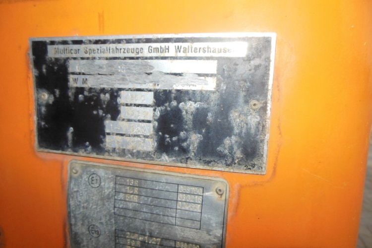 Multicar M 26, Zametač