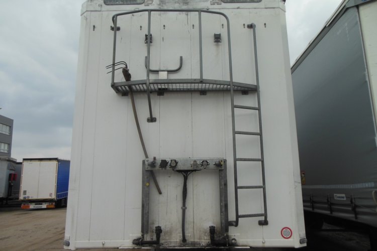 BODEX KIS 3F, Zvedací náprava, Nápravy 9t, Levá strana vrata