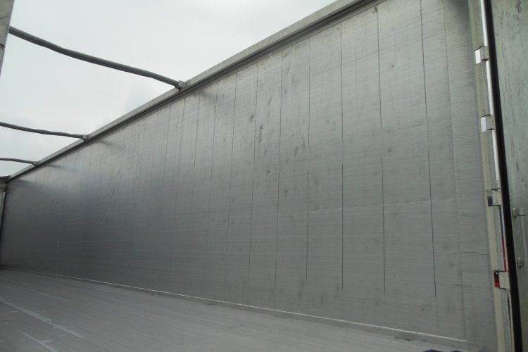 BODEX KIS 3F, Zvedací náprava, Nápravy 9t, Levá strana vrata