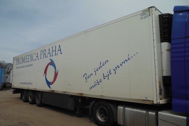 Schmitz SKO 24, Přička, Dvouvýparník, Carrier Maxima 1300 MT