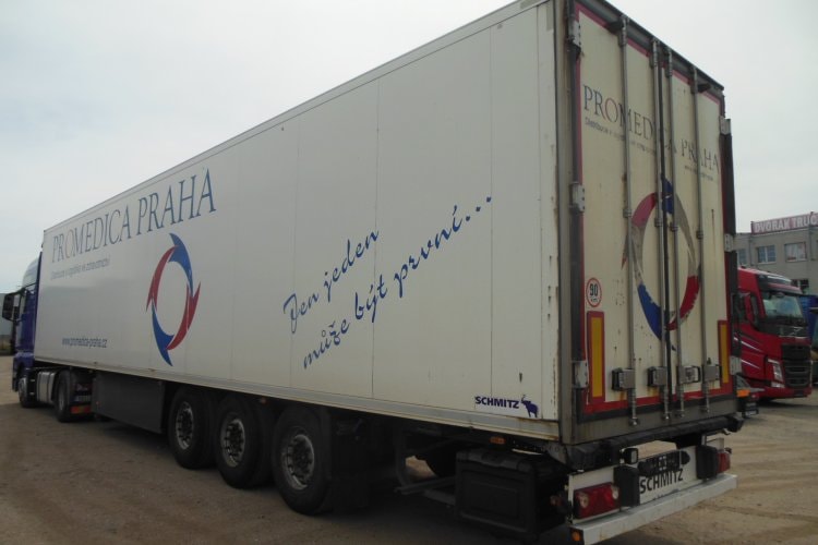 Schmitz SKO 24, Přička, Dvouvýparník, Carrier Maxima 1300 MT
