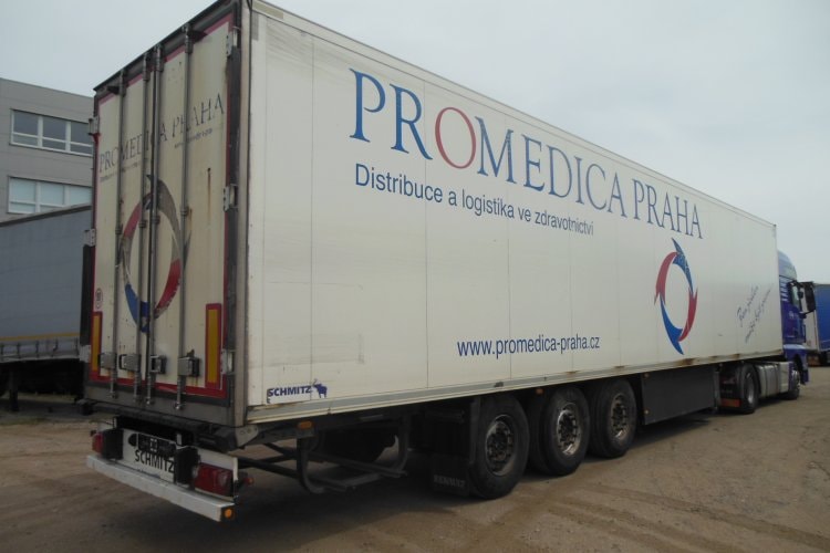 Schmitz SKO 24, Přička, Dvouvýparník, Carrier Maxima 1300 MT