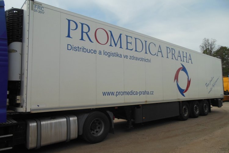 Schmitz SKO 24, Přička, Dvouvýparník, Carrier Maxima 1300 MT