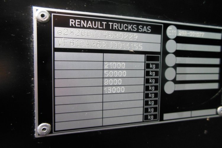 Renault T520, Comfort, Standart, Hydraulika