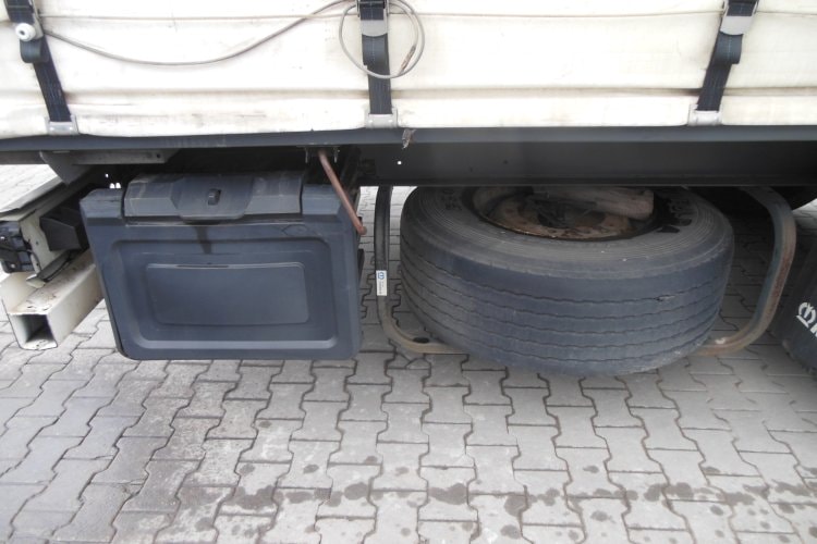 Krone SD, Standart, Zvedací náprava