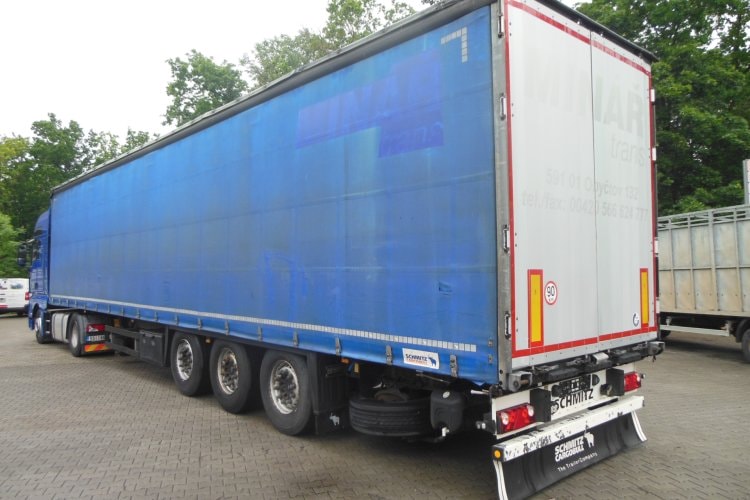 Schmitz SCS 24/L, Zvedací náprava