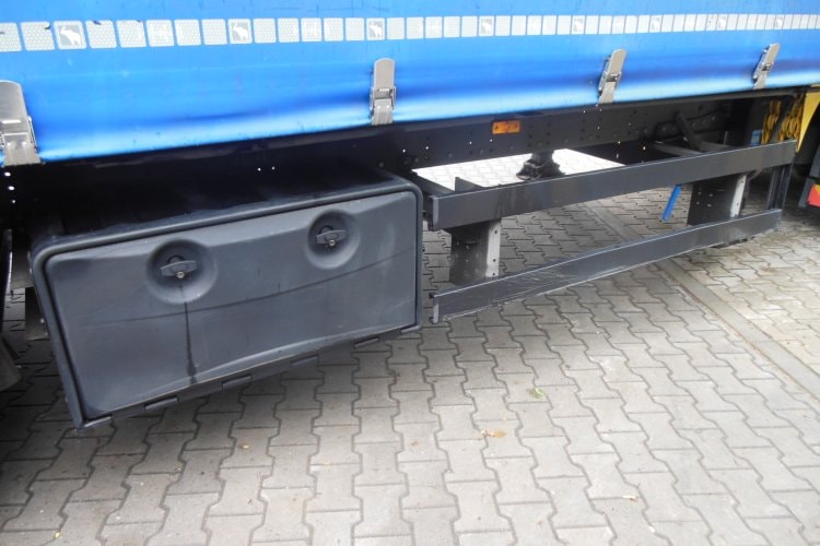 Schmitz SCS 24/L, Zvedací náprava