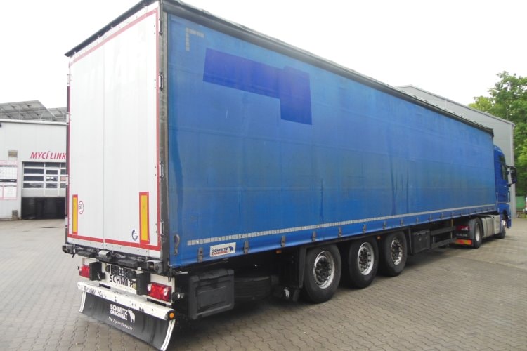 Schmitz SCS 24/L, Zvedací náprava