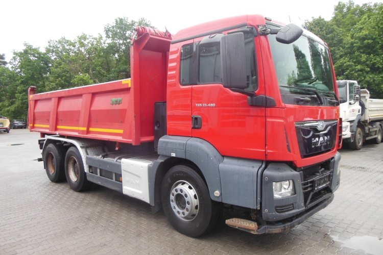 Man TGS 33.480 BB, 6x4, Retarder, Bordmatic