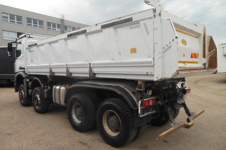 Mercedes Benz 4151 Arocs, 8x6, Meiller, Bordmatic, závěs