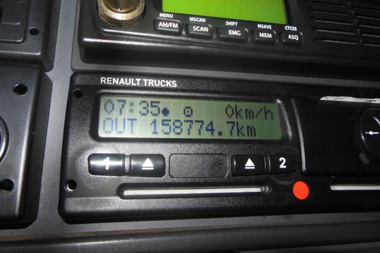 Renault T520, Standart, Retarder, Nezávislá klima, Komplet na vzduchu